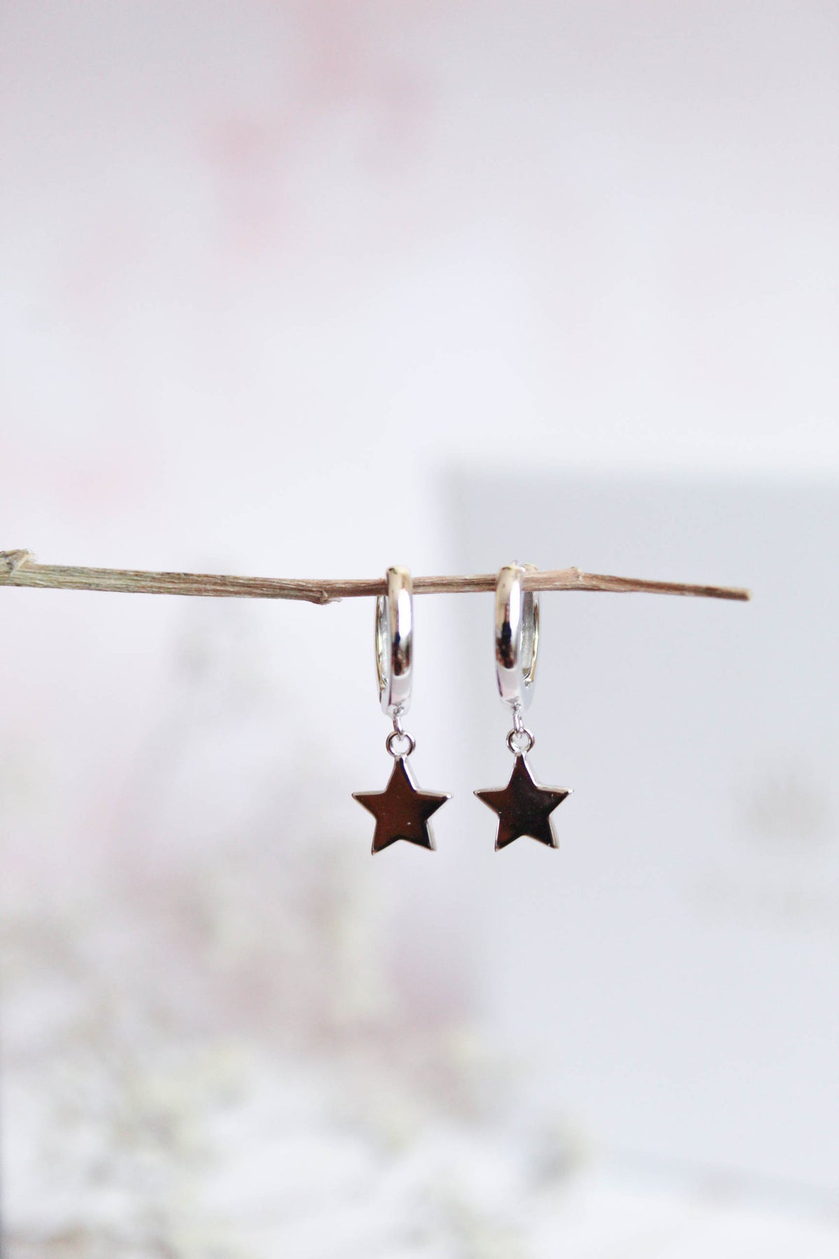 Colgante Plata Luna con Estrella
