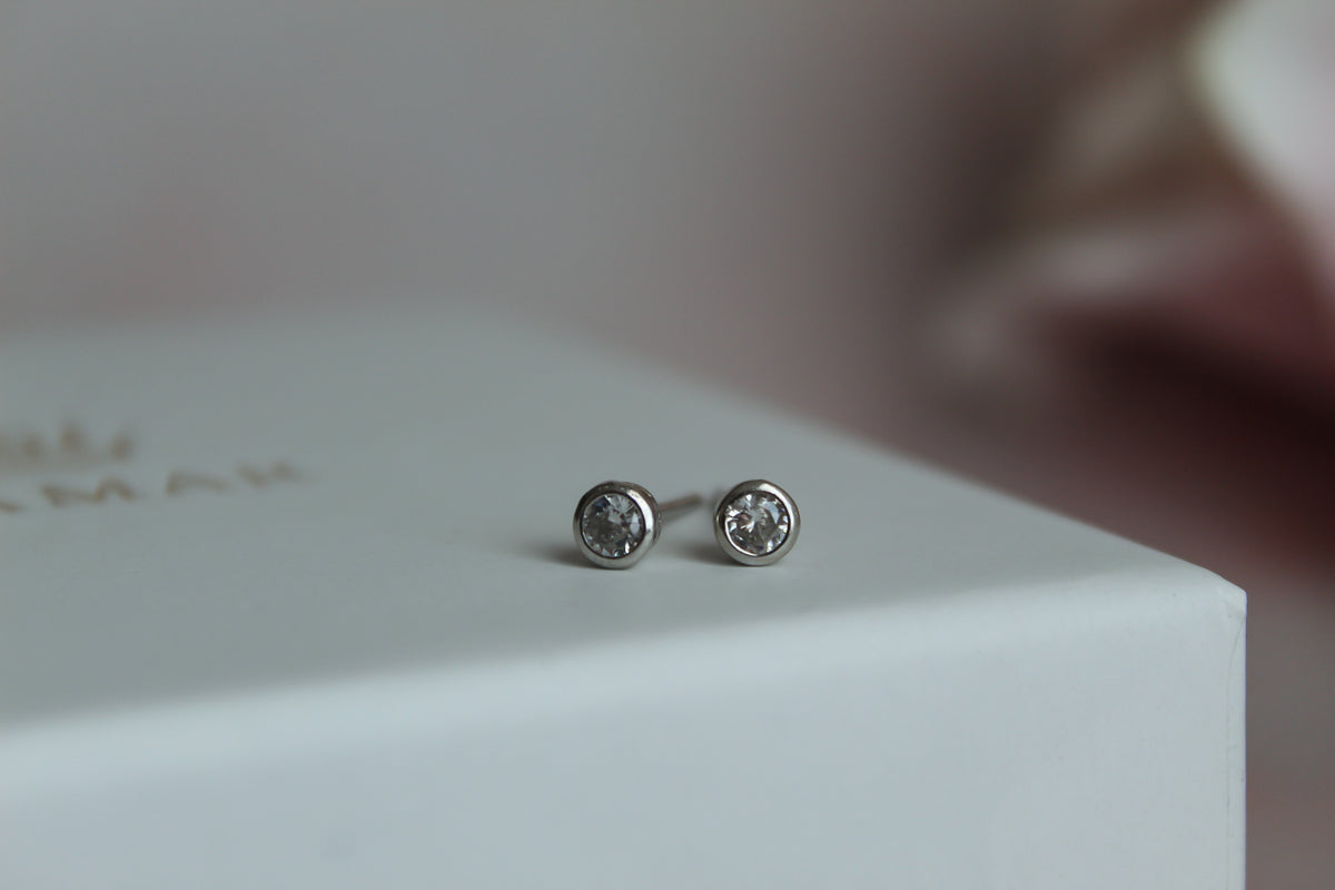Aros Punto de Luz 4mm Plata 925