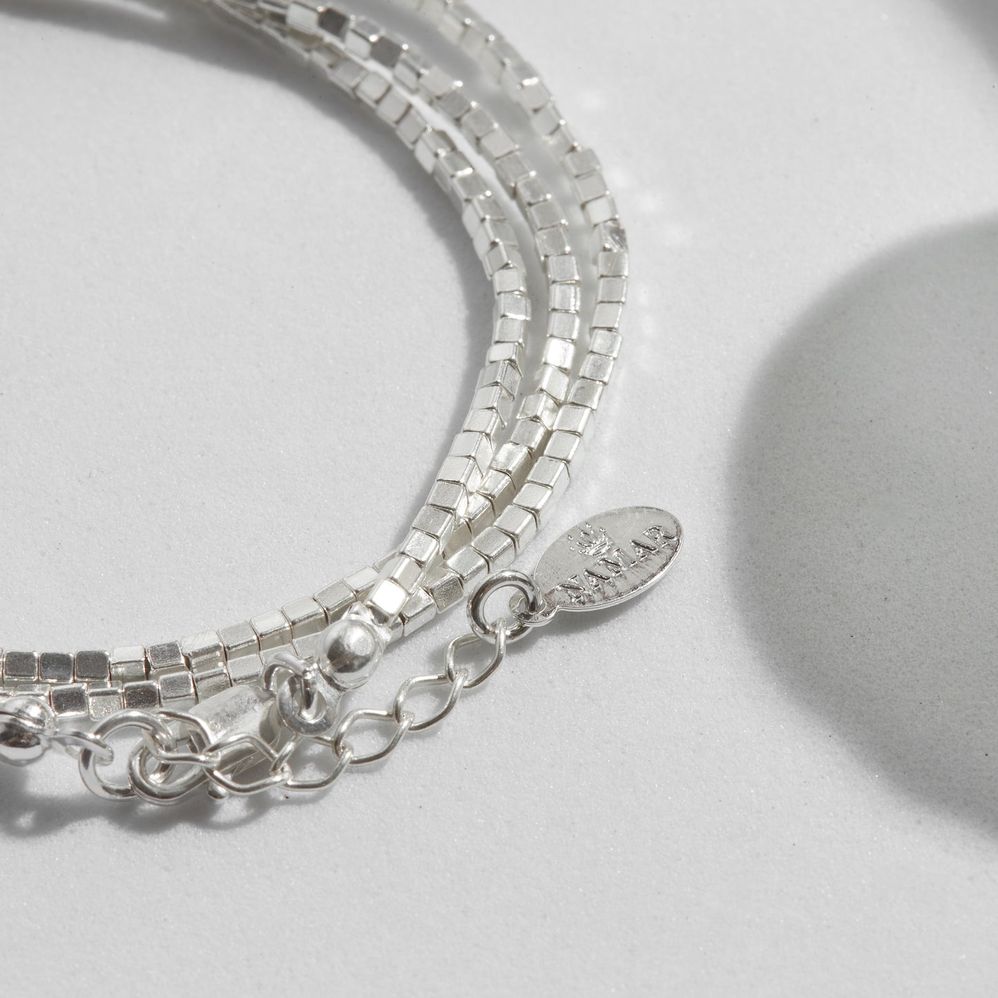 PULSERA TRES VUELTAS PLATA .950