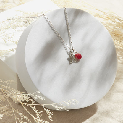 COLLAR PERSONALIZADO INICIAL FORMA (CADENA A ELECCIÓN)