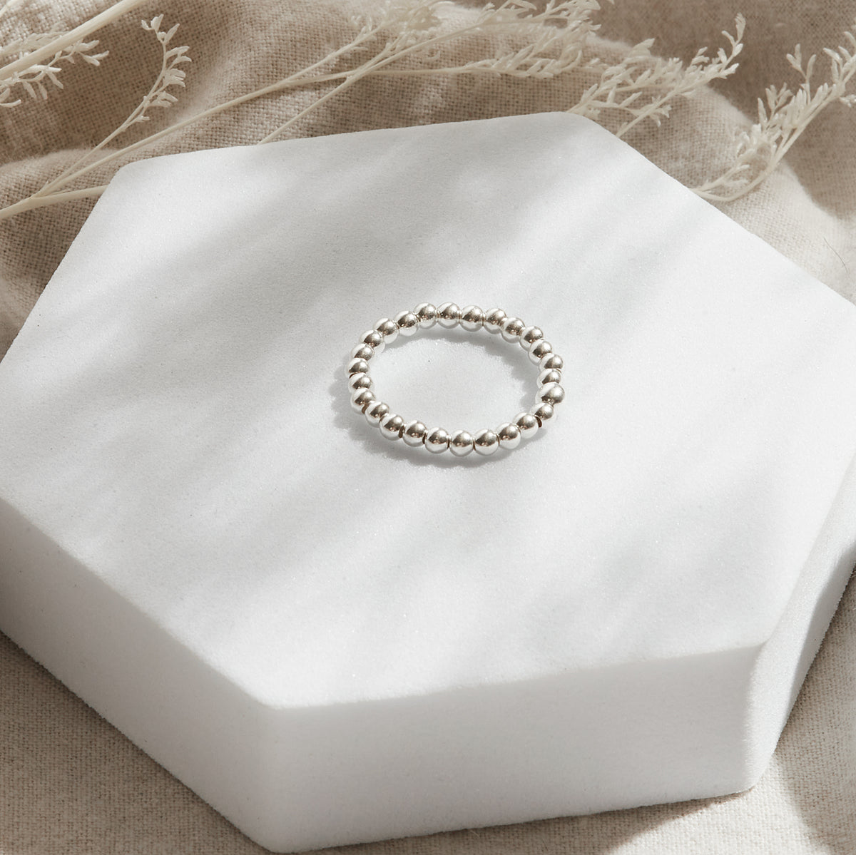 ANILLO PLATA ELASTICADO - 2 / 2 mm
