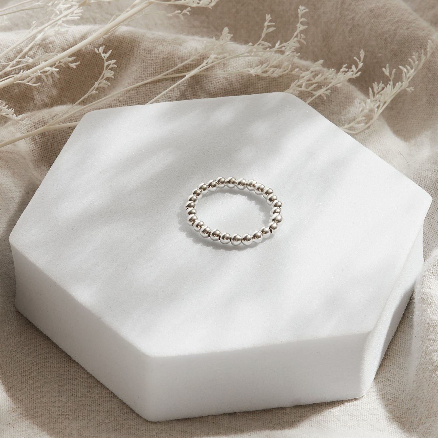 ANILLO PLATA ELASTICADO