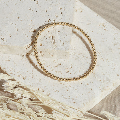 PULSERA ELASTICADA GOLDFILLED