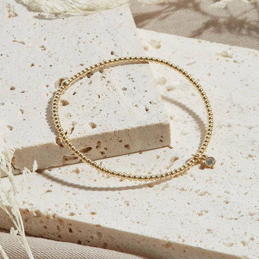 PULSERA GOLDFILLED PUNTO DE LUZ