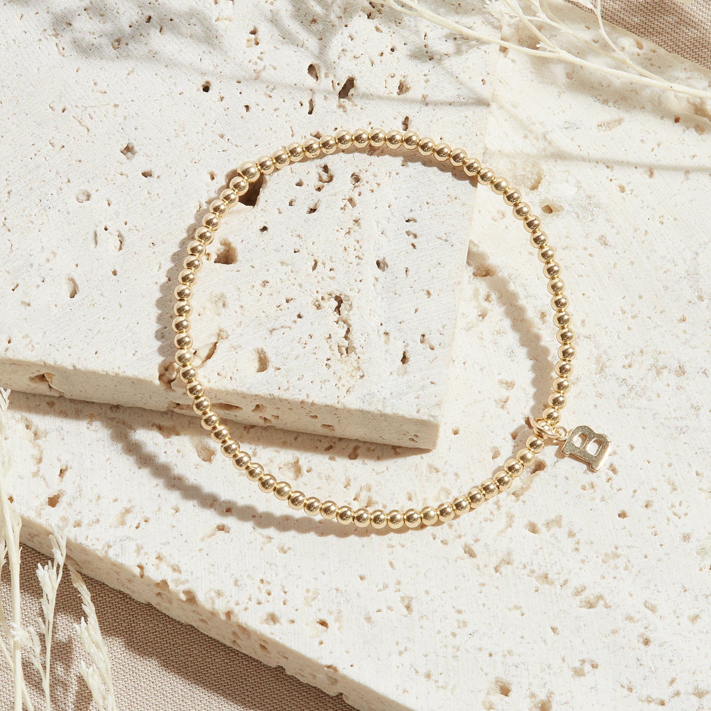 PULSERA GOLDFILLED CON INICIAL