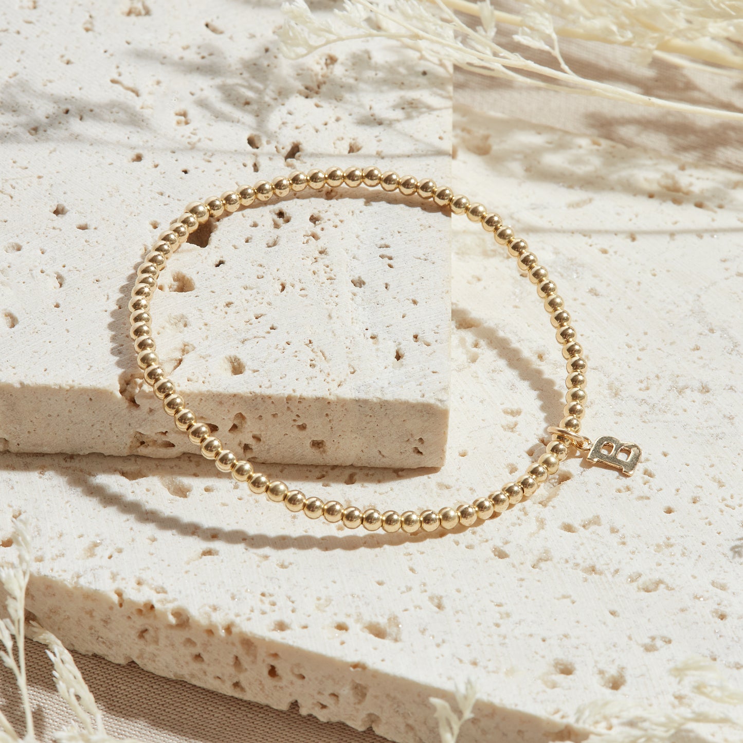 PULSERA GOLDFILLED CON INICIAL