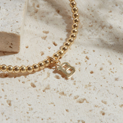 PULSERA GOLDFILLED CON INICIAL