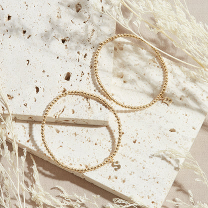 PULSERA GOLDFILLED CON INICIAL