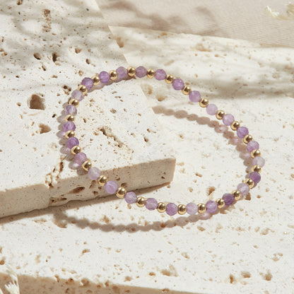 PULSERA IBIZA — GOLDFILLED Y PIEDRAS SEMIPRECIOSAS