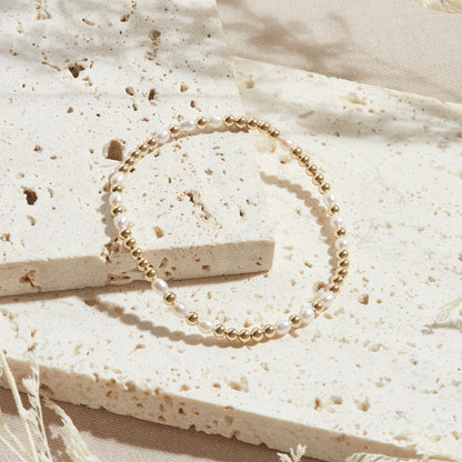 PULSERA BALI — GOLDFILLED Y PIEDRAS SEMIPRECIOSAS