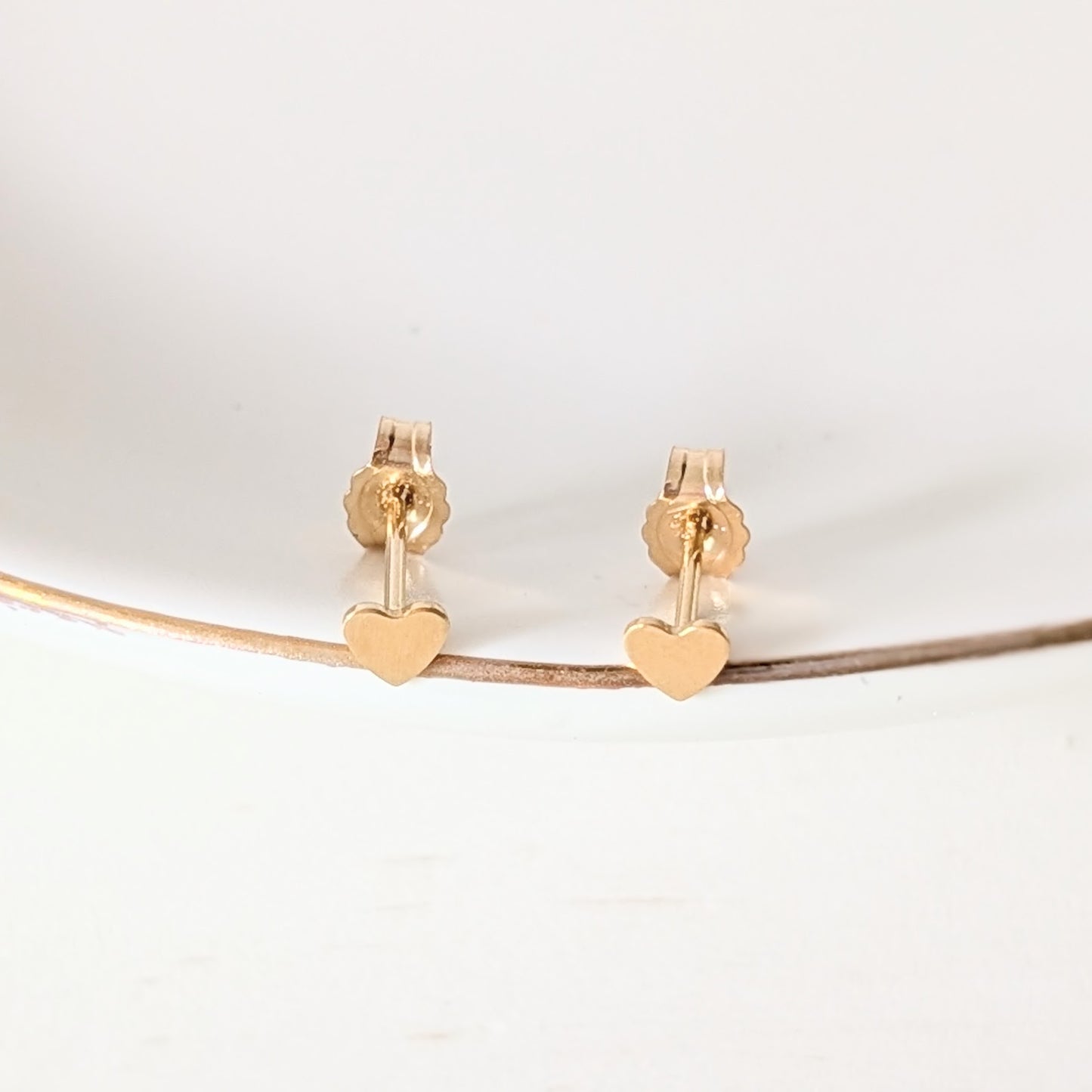 AROS CORAZÓN GOLDFILLED