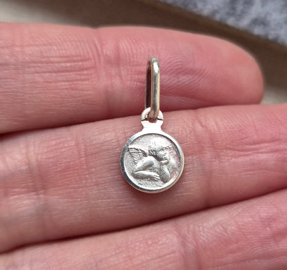 MEDALLA ANGEL DE LA GUARDA PEQUEÑA