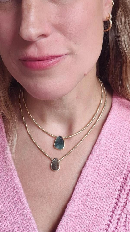 COLLAR INDIA RAIZ ESMERALDA
