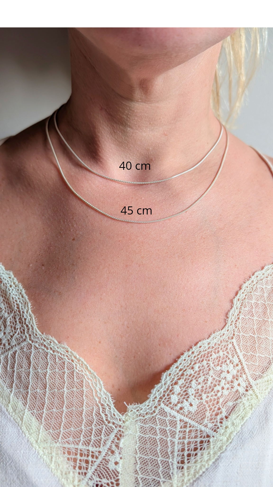 COLLAR CALCEDONIA FUCSIA (CADENA A ELECCIÓN)