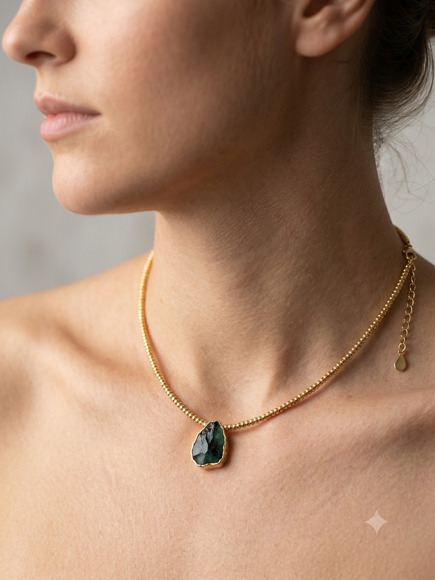 COLLAR INDIA ESMERALDA