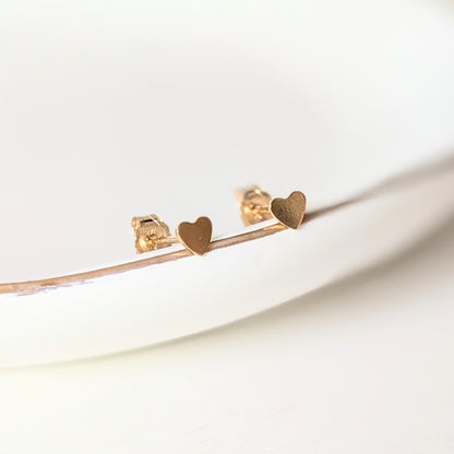 AROS CORAZÓN GOLDFILLED