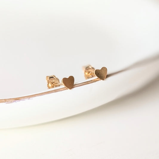 AROS CORAZÓN GOLDFILLED