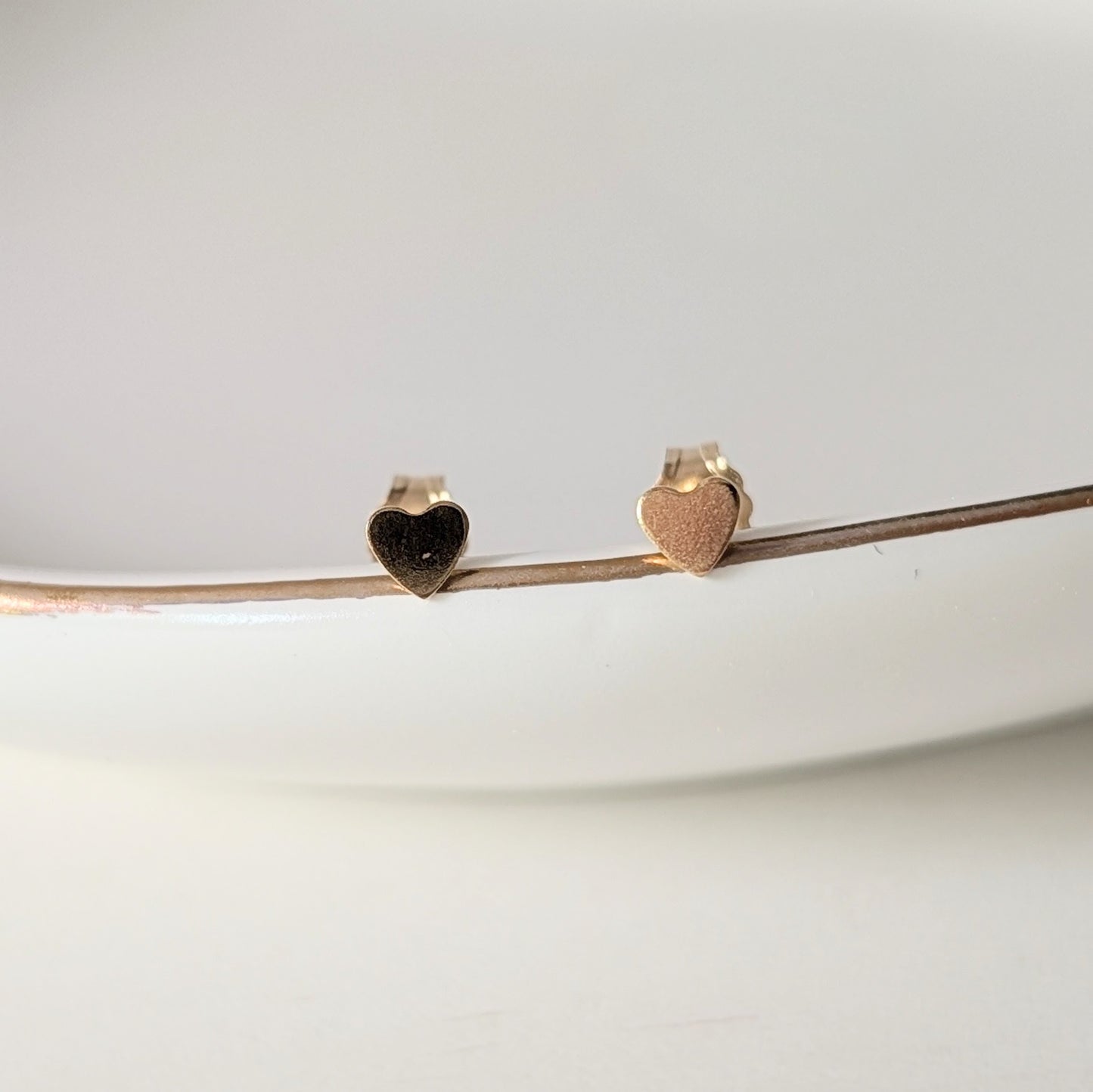 AROS CORAZÓN GOLDFILLED